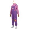 Kids Children Purple Overalls Casual Outfit -Accessories Shop abby turning red kids outfits halloween cosplay costume 2 700x823 1