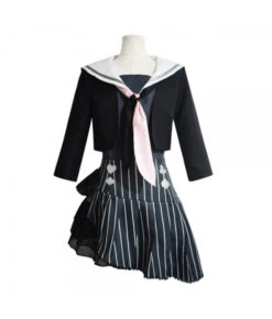 Women Black Sailor Suit Strip Skirt School Uniform JK Halloween Costume 10 Women Black Sailor Suit Strip Skirt School Uniform JK Halloween Costume -Accessories Shop akiyama mizuki project sekai dress halloween cosplay costume 1 700x823 1