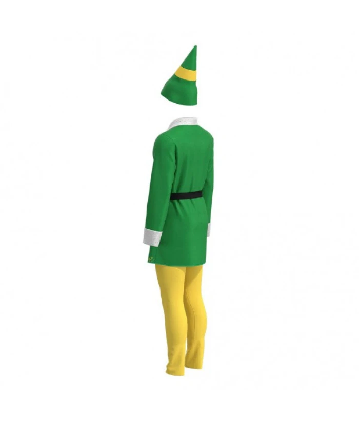 Adult Green Garden Gnome Outfits Halloween Stage Costume 4 Adult Green Garden Gnome Outfits Halloween Stage Costume - Image 2