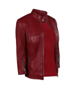 Women Red Jacket Motocycle GangCasual Outfit 18 Women Red Jacket Motocycle GangCasual Outfit -Accessories Shop claire biohazard resident evil death island coat halloween cosplay costume 4 700x823 1
