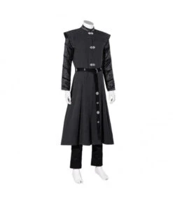 Men Medieval Fantasy Black Outfit Prince Full Set Halloween Costume 12 Men Medieval Fantasy Black Outfit Prince Full Set Halloween Costume -Accessories Shop daemon targaryen house of the dragon outfits halloween cosplay costume 4 700x823 1