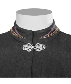 Men Medieval Fantasy Black Outfit Prince Full Set Halloween Costume 13 Men Medieval Fantasy Black Outfit Prince Full Set Halloween Costume -Accessories Shop daemon targaryen house of the dragon outfits halloween cosplay costume 5 700x823 1