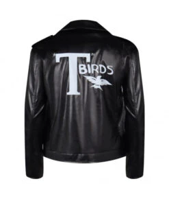 Men T-birds Printed Black Leather Jacket Casual Outfit 8 Men T-birds Printed Black Leather Jacket Casual Outfit -Accessories Shop danny t birds grease coat halloween cosplay costume 3 700x823 1