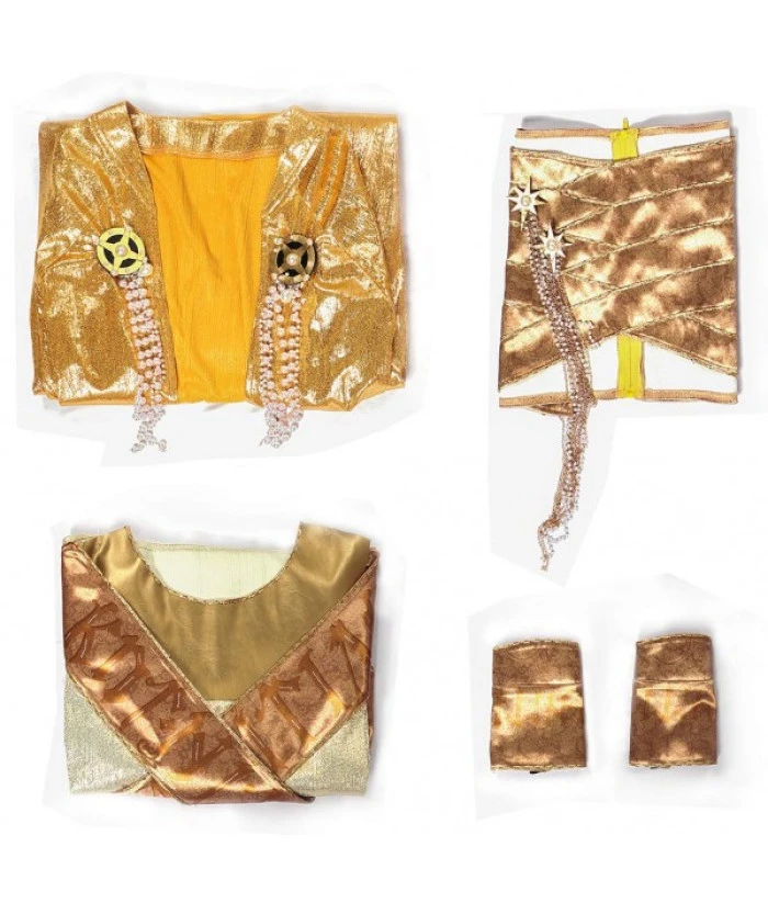 Men Caesar Roman Gold Cape Fantasy Outfits Halloween Costume 13 Men Caesar Roman Gold Cape Fantasy Outfits Halloween Costume - Image 11