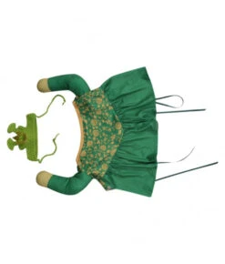 Pet Clothes Green Princess Dress Halloween Costume
