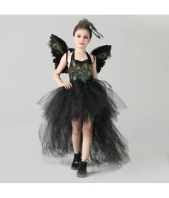 Girl Puffy Dress Peacock Halloween Cosplay Costume 12 Girl Puffy Dress Peacock Halloween Cosplay Costume -Accessories Shop girl puffy dress peacock halloween cosplay costume 1 700x823 1