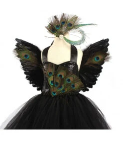 Girl Puffy Dress Peacock Halloween Cosplay Costume 10 Girl Puffy Dress Peacock Halloween Cosplay Costume -Accessories Shop girl puffy dress peacock halloween cosplay costume 4 700x823 1