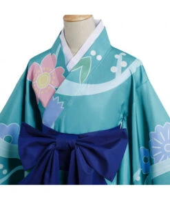 Women Blue Printed Kimono Japanese Tranditional Yukata Halloween Costume -Accessories Shop hashibira inosuke demon slayer kimetsu no yaiba kimono halloween cosplay costume 6 700x823 1