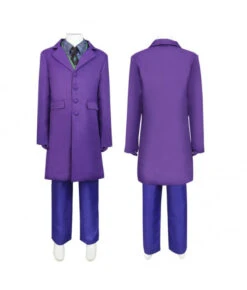 Kids Children Purple Suit Fullset Outfit Halloween Costume -Accessories Shop joker the batman dark knight kids outfit halloween cosplay costume 3 700x823 1