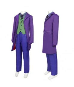 Kids Children Purple Suit Fullset Outfit Halloween Costume