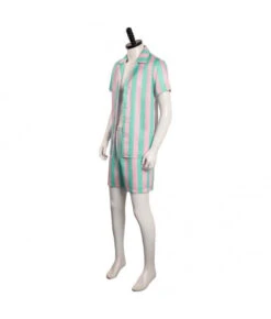 Men Blue Stripes Pastel Beach Summer Outfit -Accessories Shop ken 2023 barbie margot robbie barbie outfits halloween cosplay costume 2 700x823 1