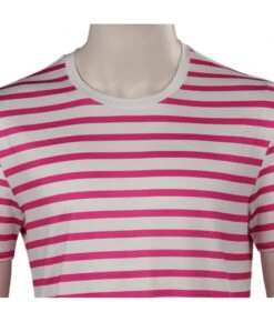 Men Pink Stripes T-shirt Hat Sailor Summer Outfit 14 Men Pink Stripes T-shirt Hat Sailor Summer Outfit -Accessories Shop ken movie barbie 2023 margot robbie barbie top hat halloween cosplay costume 5 700x823 1