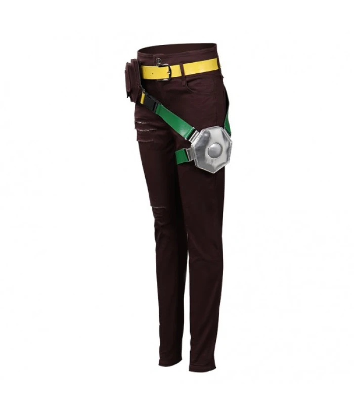 Women Jeans With Strap Belt Futuristic Style Halloween Costume 11 Women Jeans With Strap Belt Futuristic Style Halloween Costume - Image 9