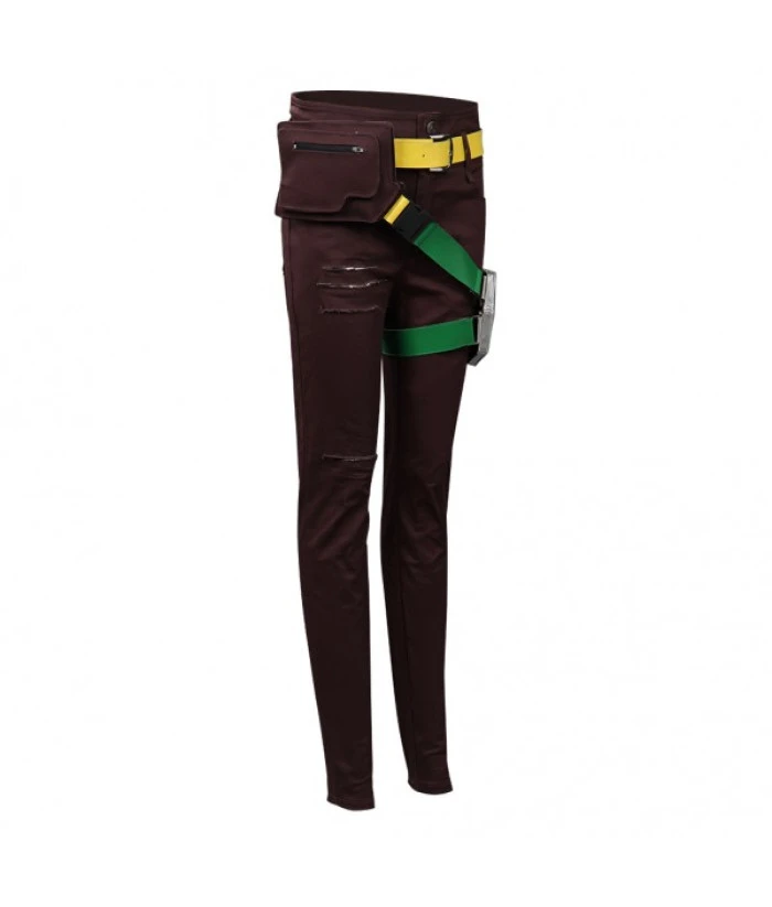 Women Jeans With Strap Belt Futuristic Style Halloween Costume 8 Women Jeans With Strap Belt Futuristic Style Halloween Costume - Image 6