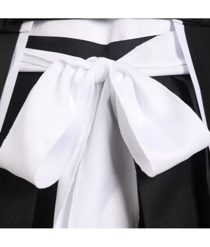 Men Strip Black Kimono Stylish Japanese Yukata Halloween Costume 7 Men Strip Black Kimono Stylish Japanese Yukata Halloween Costume - Image 5