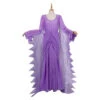 Women Light Purple Stylish Long Robe Dress Halloween Special Costume
