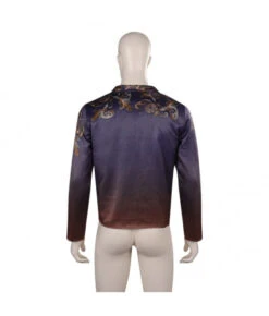 Men Leather Gradient Printed Jacket -Accessories Shop luis serra resident evil 4 coat halloween cosplay costume 3 700x823 1