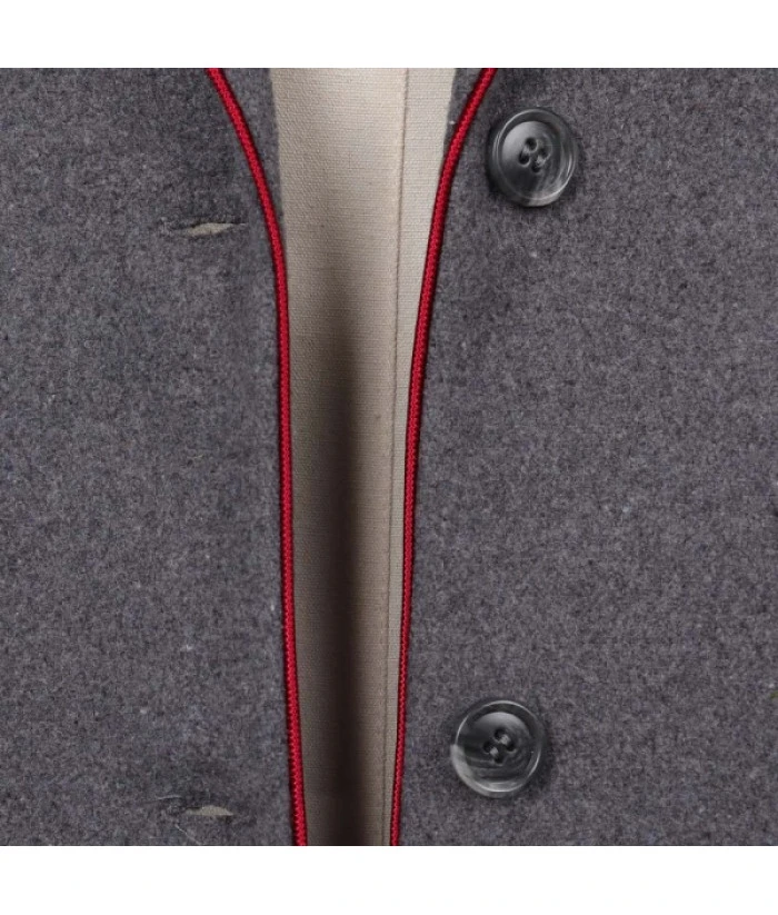 Women Royal Grey Suit Coat School Uniform - Image 5