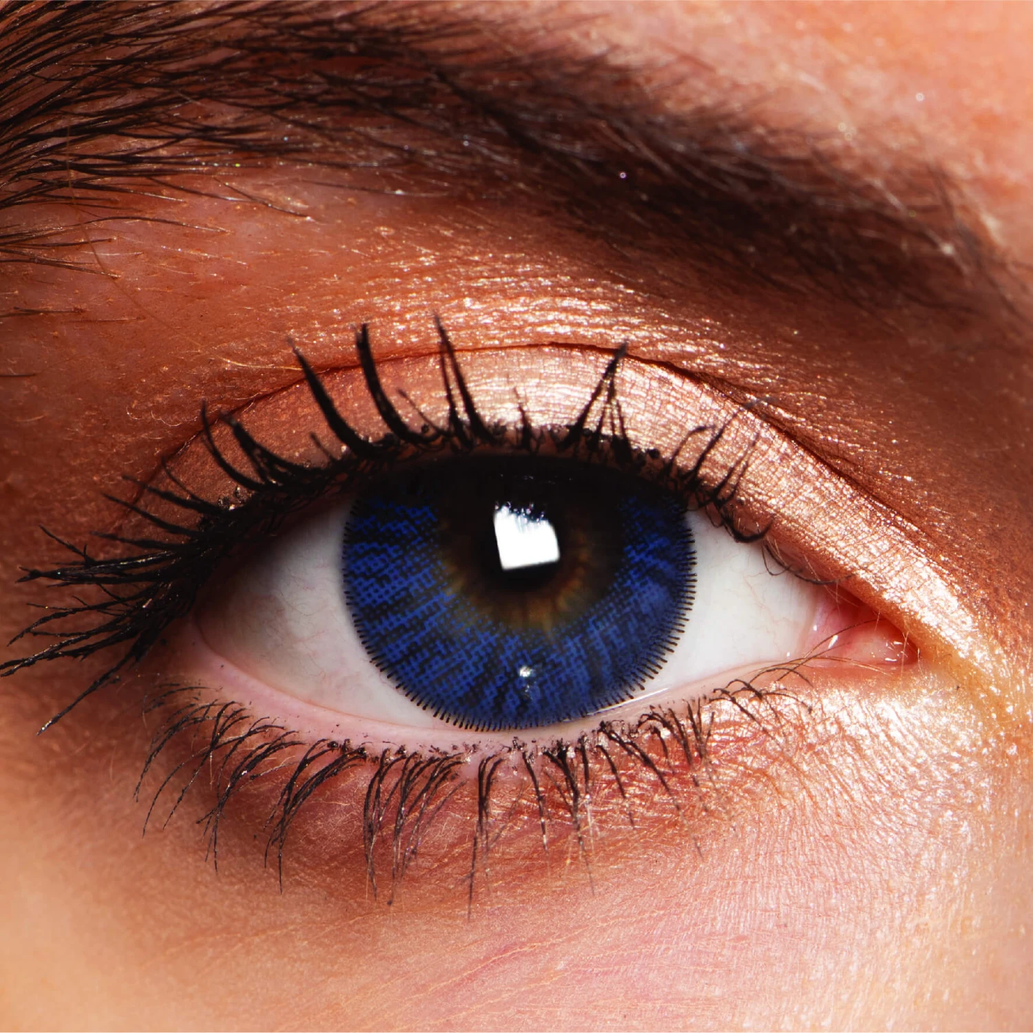 Misty Blue Natural Coloured Contact Lenses(Misty Blue) 4 Misty Blue Natural Coloured Contact Lenses(Misty Blue) - Image 2