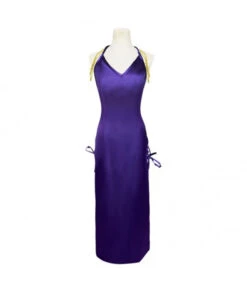 Women Vintage Purple Gown Long Dress Side-Slit Sexy Tight Dress Party Halloween Costume 11 Women Vintage Purple Gown Long Dress Side-Slit Sexy Tight Dress Party Halloween Costume -Accessories Shop nami one piece dress blue version halloween cosplay costume 1 700x823 1