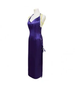 Women Vintage Purple Gown Long Dress Side-Slit Sexy Tight Dress Party Halloween Costume 10 Women Vintage Purple Gown Long Dress Side-Slit Sexy Tight Dress Party Halloween Costume -Accessories Shop nami one piece dress blue version halloween cosplay costume 2 700x823 1