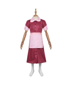 Bakery Pink Apron Dress Kids Halloween Costume