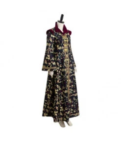 Women Fantasy Royal Black Golden Printed Long Dress Halloween Carnival Costume 13 Women Fantasy Royal Black Golden Printed Long Dress Halloween Carnival Costume -Accessories Shop rhaenyra targaryen house of the dragon coat black version halloween carnival suit cosplay costume 4 700x823 1