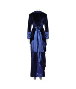 Women 90s Dark Blue Silk Dress Halloween Costume 11 Women 90s Dark Blue Silk Dress Halloween Costume -Accessories Shop rose dewitt bukater titanic dress halloween cosplay costume 3 700x823 1