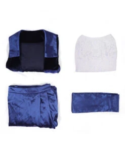 Women 90s Dark Blue Silk Dress Halloween Costume 15 Women 90s Dark Blue Silk Dress Halloween Costume -Accessories Shop rose dewitt bukater titanic dress halloween cosplay costume 7 700x823 1