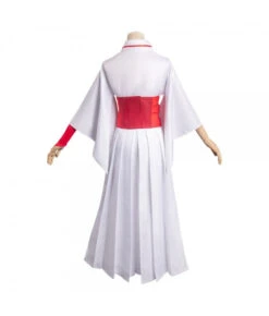 Women White Kimono Japanese Miko Dress Halloween Costume -Accessories Shop sagiri hell s paradisejigokuraku outfits halloween cosplay costume 3 700x823 1