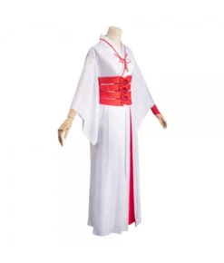 Women White Kimono Japanese Miko Dress Halloween Costume -Accessories Shop sagiri hell s paradisejigokuraku outfits halloween cosplay costume 4 700x823 1