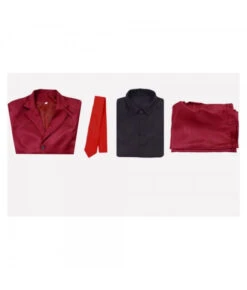 Men Red Suit Black Lining Fullset Outfit -Accessories Shop sanji one piece outfits halloween cosplay costume 6 700x823 1