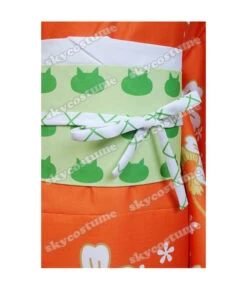 Women Orange Flower Pattern Printed Kimono Japanese Yukata Halloween Costume 19 Women Orange Flower Pattern Printed Kimono Japanese Yukata Halloween Costume -Accessories Shop super danganronpa 2 dangan ronpa hiyoko saionji kimono cosplay costume 8 700x823 1