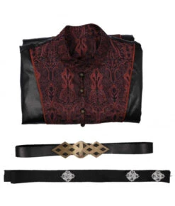 Men Medieval Fantasy King Black Leather Coat Halloween Costume 17 Men Medieval Fantasy King Black Leather Coat Halloween Costume -Accessories Shop viserys targaryen house of the dragon outfits halloween cosplay costumeviserys targaryen house of the dragon outfits halloween cosplay costume 8 700x823 1