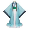 Women Light Blue Hanfu Dress Fullset Halloween Costume
