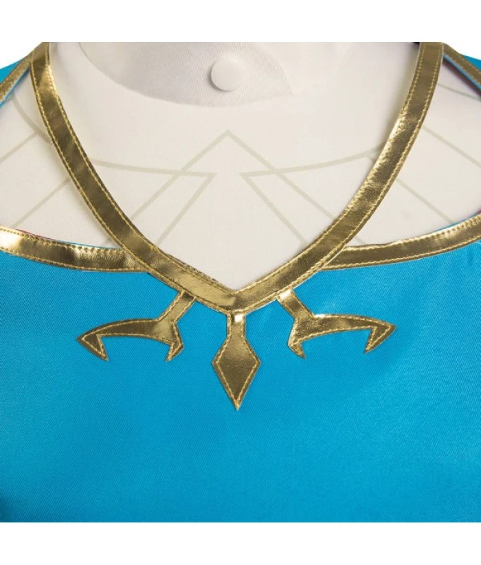 Women Blue Fantasy World Traveller Role Play Halloween Costume - Image 8